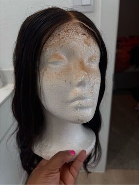 Natural Black Women's Lace Front Wig - Sleek Straight Style